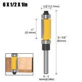 Fresa Reta com 2 Rolamentos
