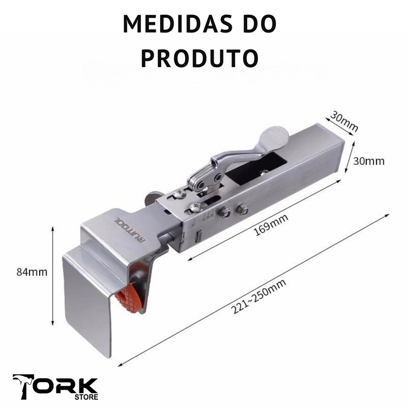 Grampo Para Frente De Gavetas a Pressão