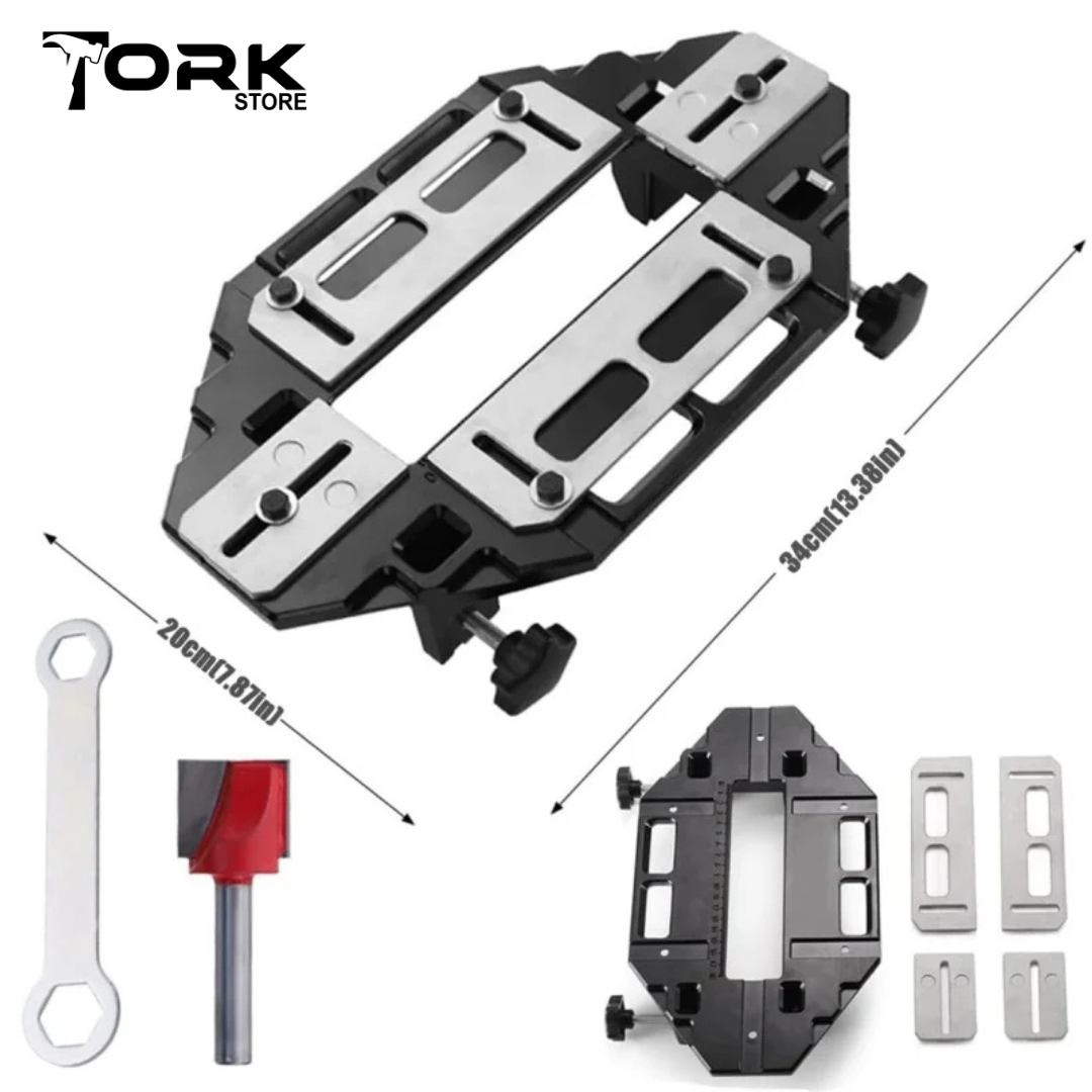 Gabarito para Dobradiça de Porta em Madeira