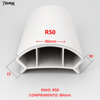 Perfil Modular para Móvel Curvo