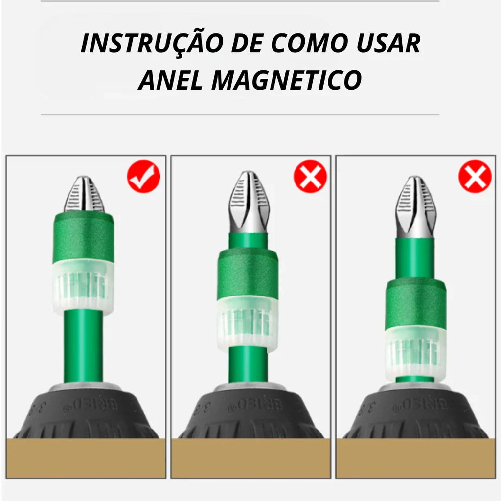 Kit Bits Greener + Anel Magnético