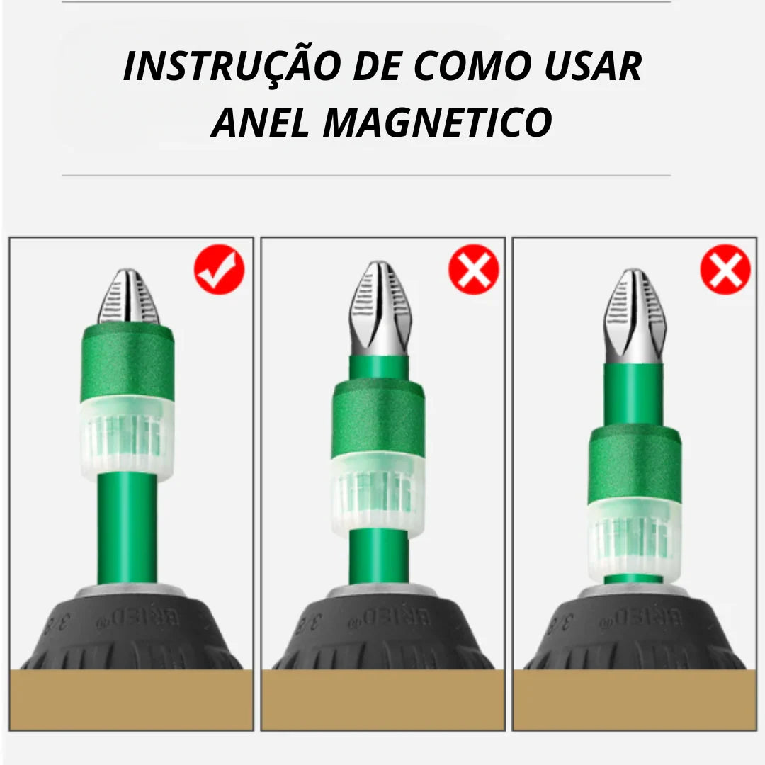 Kit Bits Greener + Anel Magnético