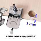 Kit Gabarito de furo pra Dobradiça