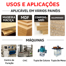 Fresa Em V Para Dobra De MDF 1/2 (12,7mm)