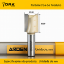 Fresa de Limpeza 12.7mm (1/2)