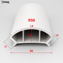 Perfil Modular para Móvel Curvo