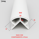 Perfil Modular para Móvel Curvo