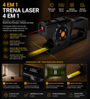 Trena a Laser Multifuncional – Modelos 2 em 1 e 4 em 1