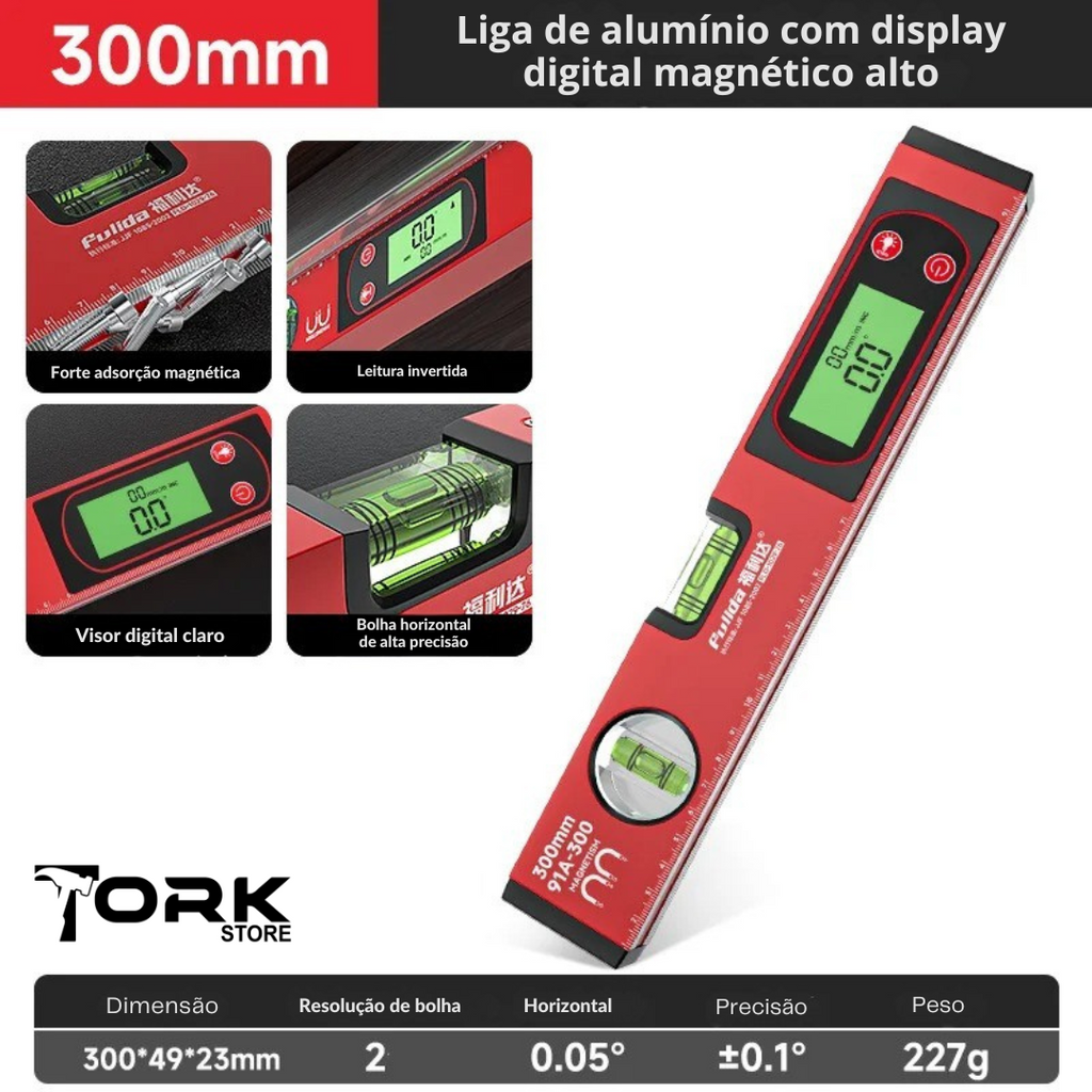 Nível Bolha Digital (Inclinômetro)