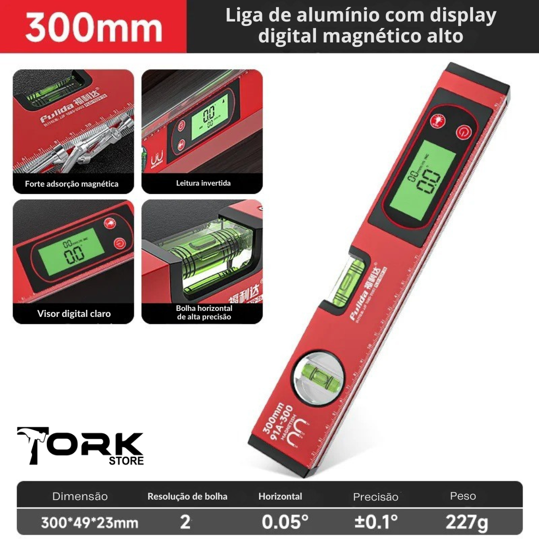 Nível Bolha Digital (Inclinômetro)