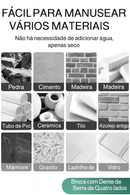 Broca Multfunção 93HRC Tork