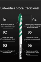 Broca Multfunção 93HRC Tork