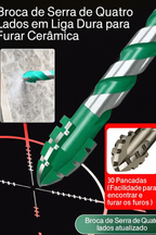 Broca Multfunção 93HRC Tork