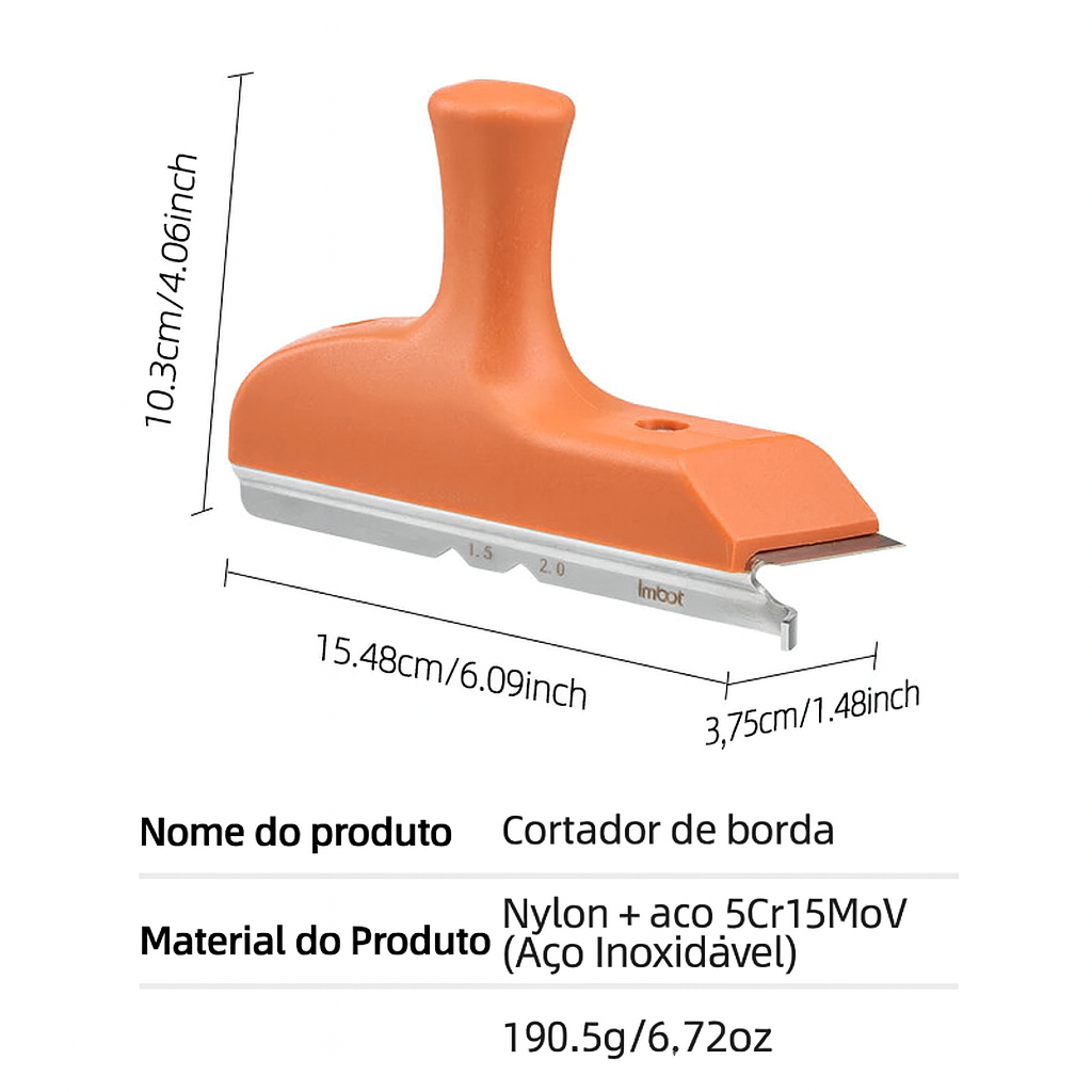 Refilador de Borda 3 em 1
