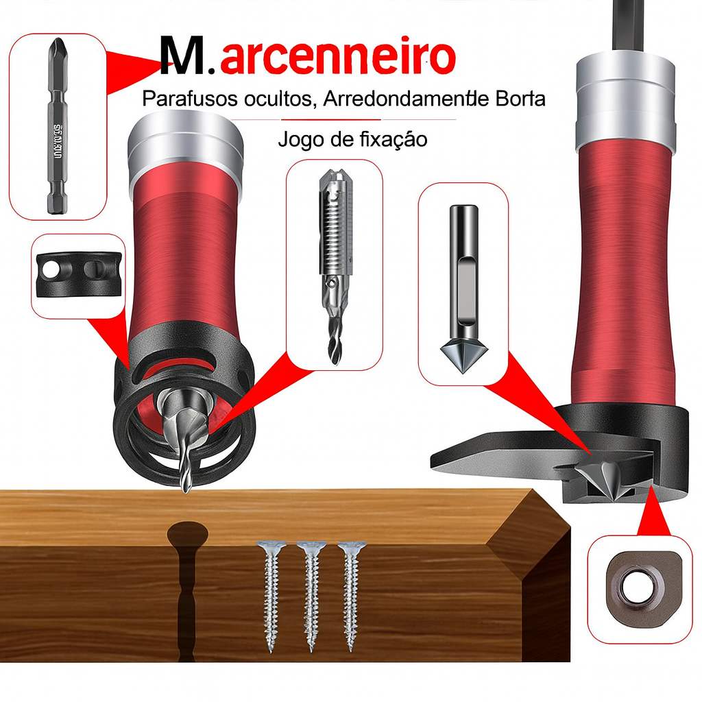 Escareador com Limitador 2 em 1