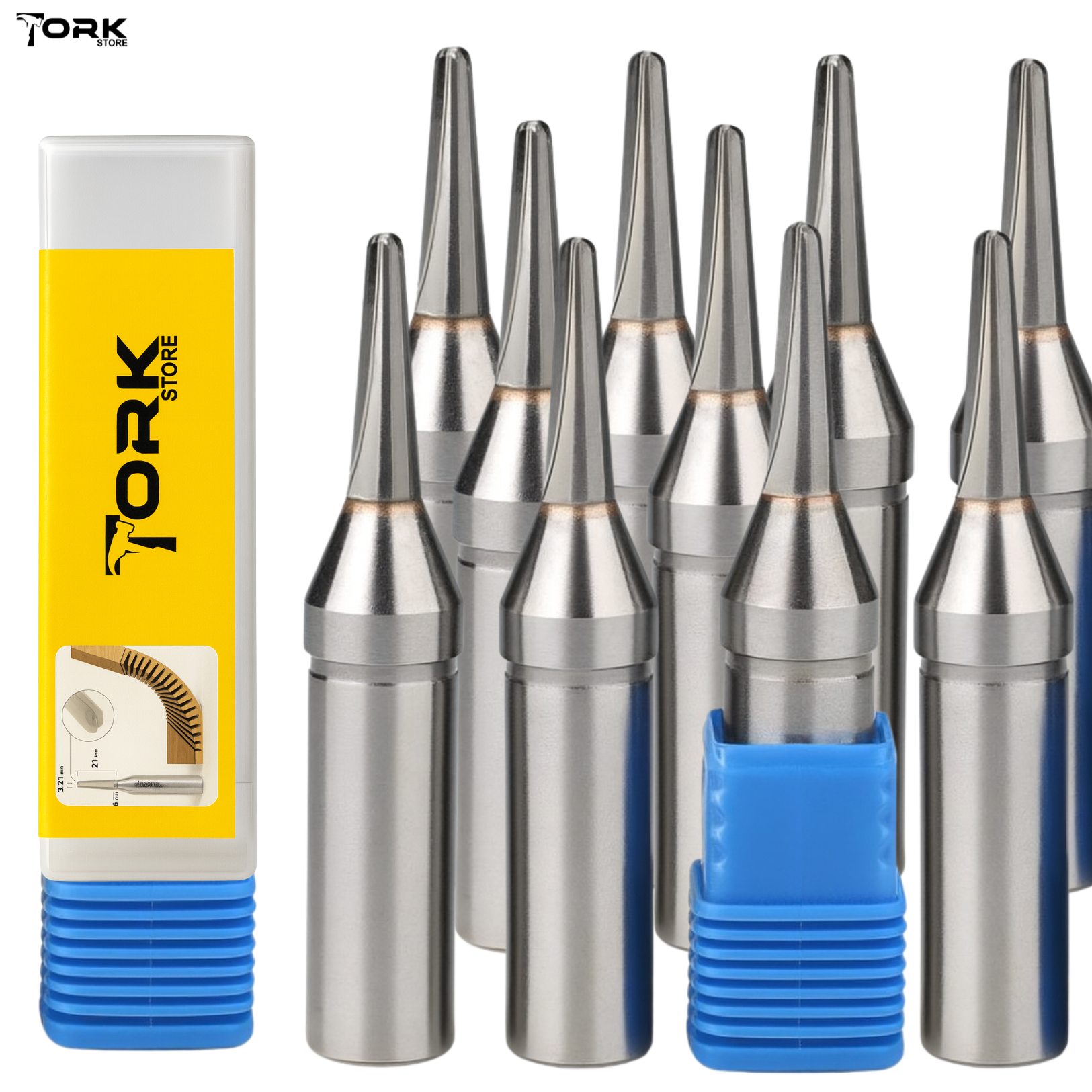Fresa Em V Para Dobra De MDF 1/2 (12,7mm)