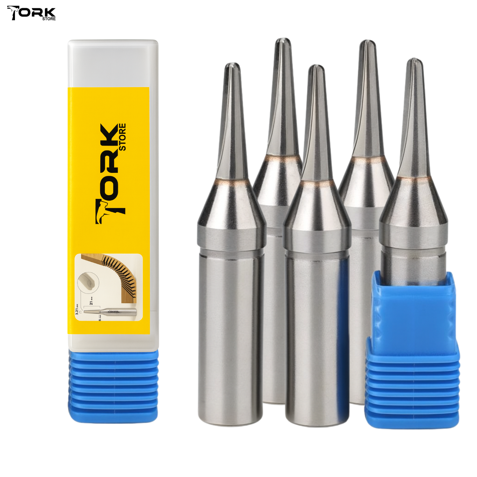 Fresa Em V Para Dobra De MDF 1/2 (12,7mm)