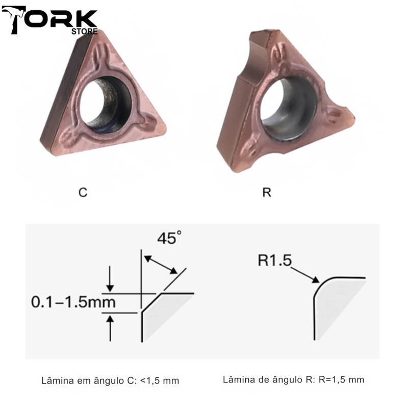 Kit 10 Laminas Para Refiladora Pneumática