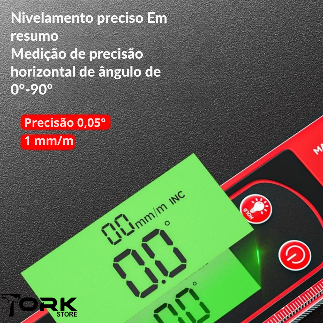 Nível Bolha Digital (Inclinômetro)