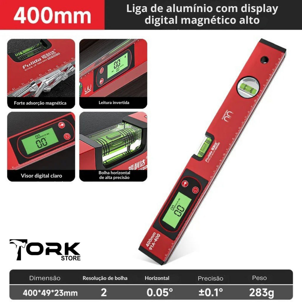 Nível Bolha Digital (Inclinômetro)