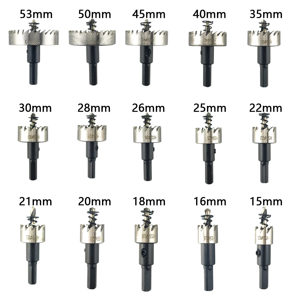 Kit Serra Copo 15 Pcs 15-53mm