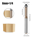 Fresa Reta com Rolamento