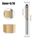 Fresa Reta com Rolamento