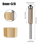 Fresa Reta com Rolamento