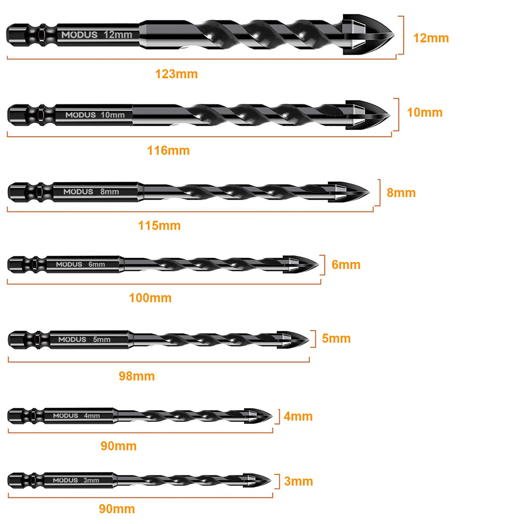 Kit Broca Para Porcelanato e Cerâmica