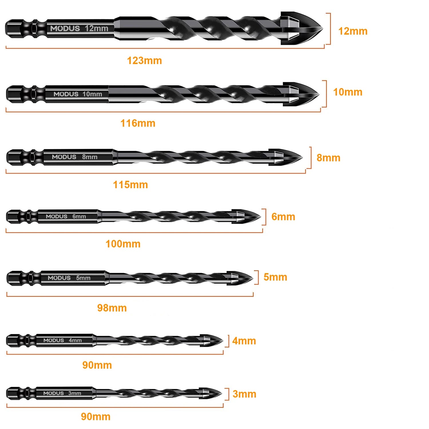 Kit Broca Para Porcelanato e Cerâmica