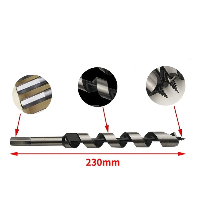 Kit 6 Brocas Carpinteiro