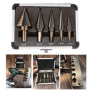 Kit Brocas Escalonadas – Aço Rápido HSS 4241