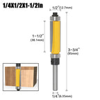 Fresa Reta com 2 Rolamentos