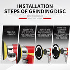 Mini Lixadeira Pneumática