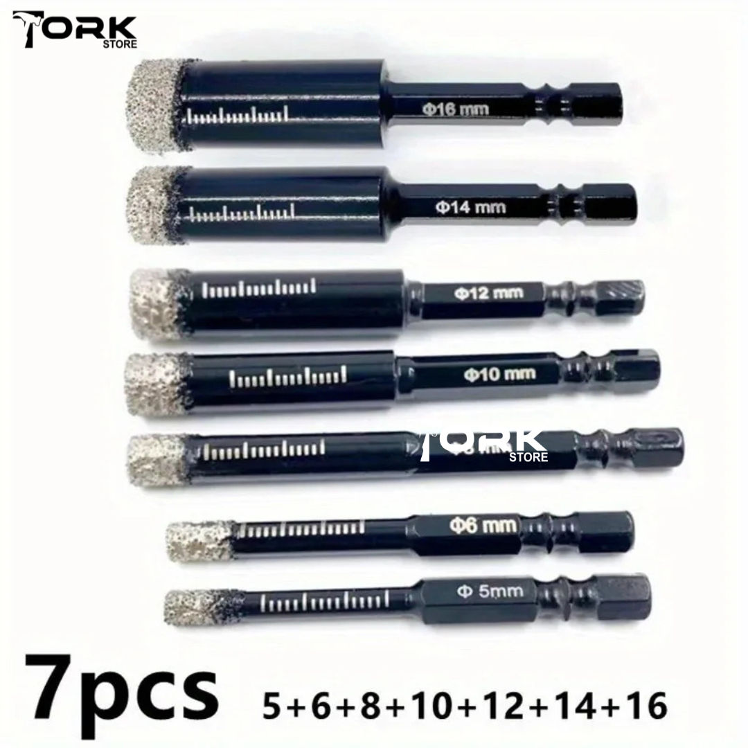 Broca para Porcelanato e Cerâmica – Revestida com Diamante