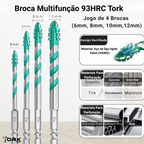 Broca Multfunção 93HRC Tork