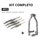 Kit de Brocas Quadrado pra Madeira