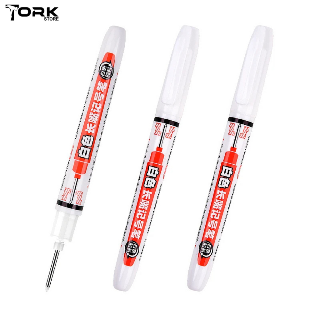 Caneta Branca Para Marcenaria