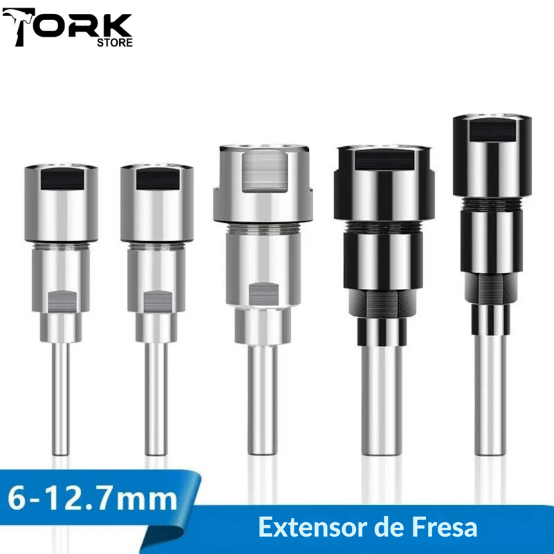 Extensor de Fresa Para Tupia e CNC